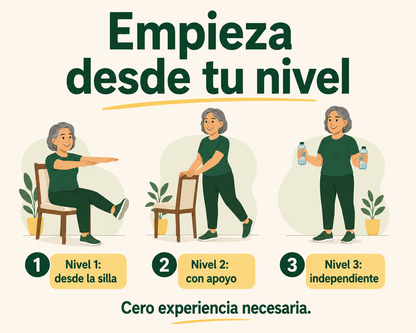 Recupera Músculo para Adultos mayores