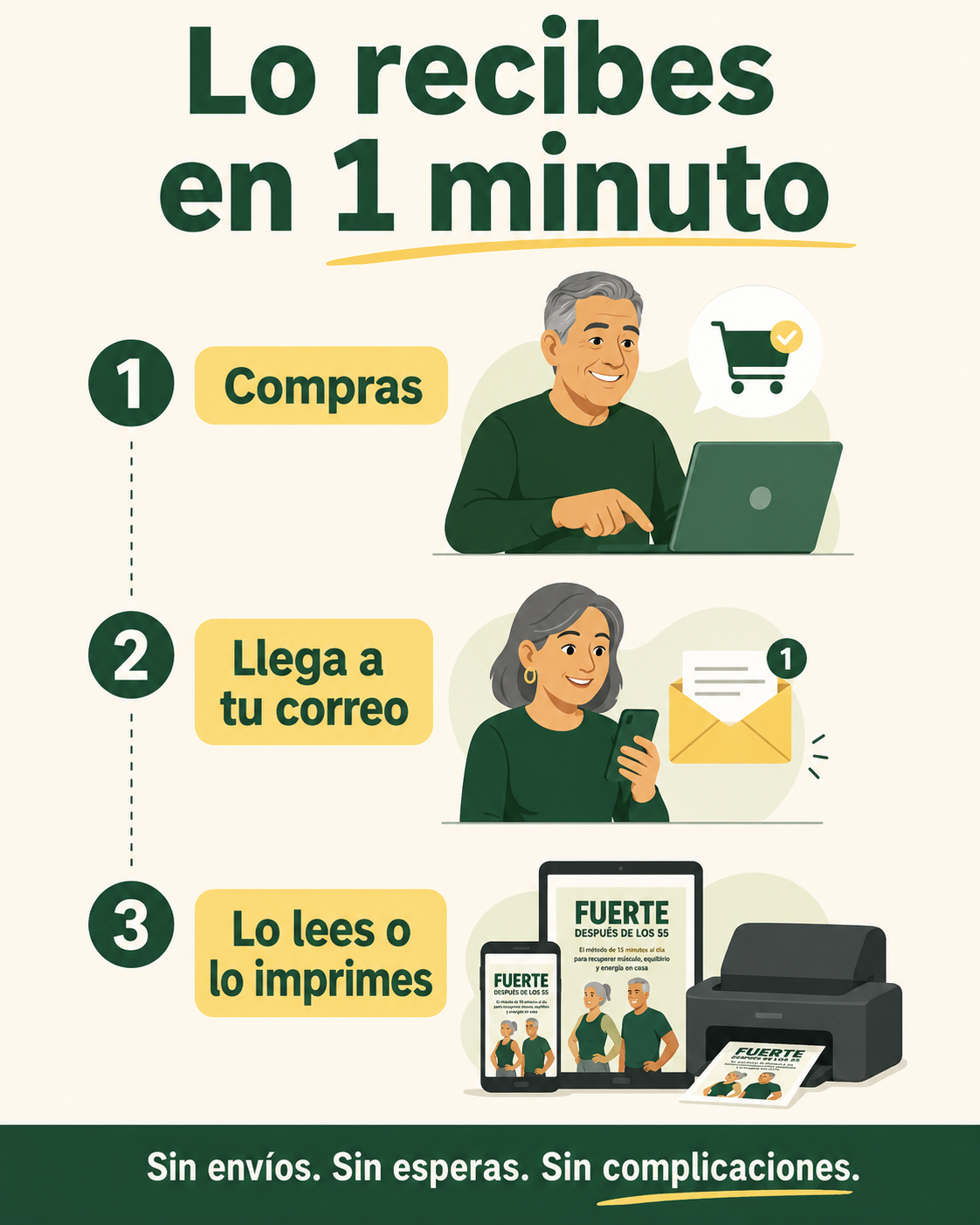 Recupera Músculo para Adultos mayores